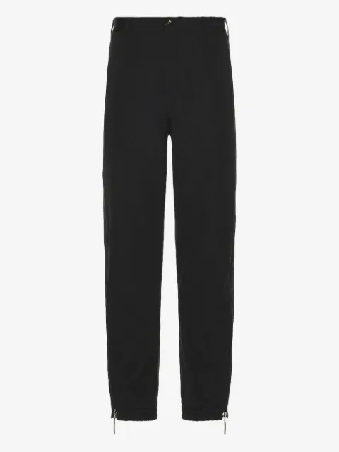 Burberry zip-details trousers