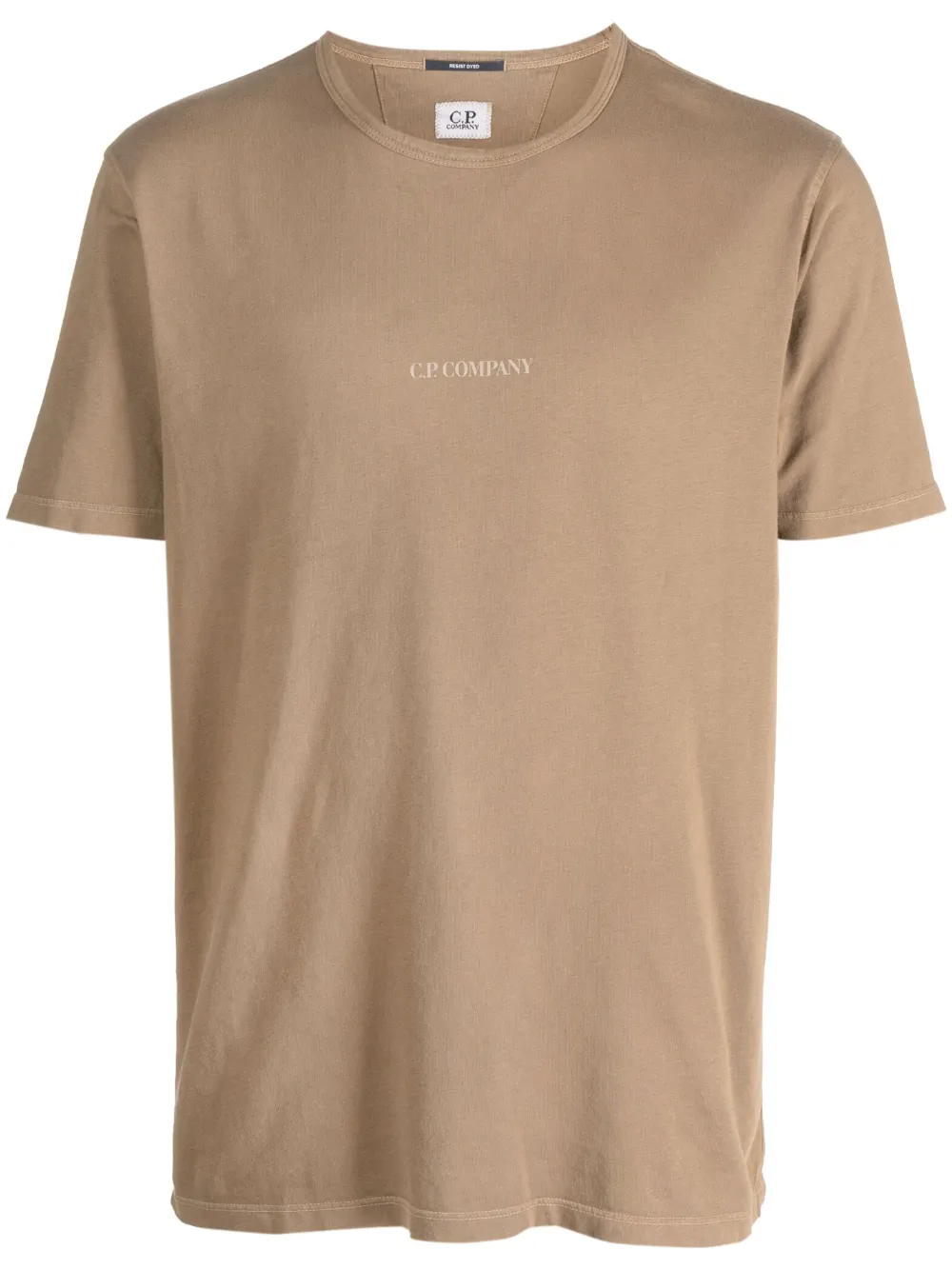 C.P. Company logo-print t-shirt - Brown