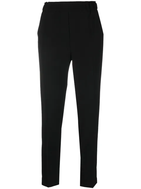 Antonelli cropped tapered trousers