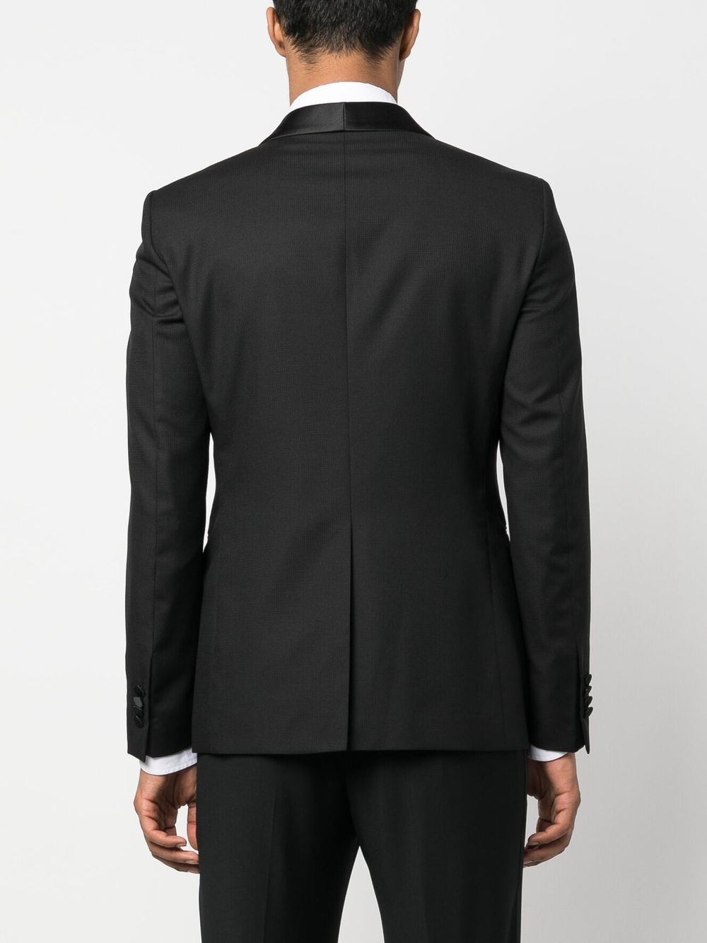 Shop Tagliatore Single-breasted Blazer In Black