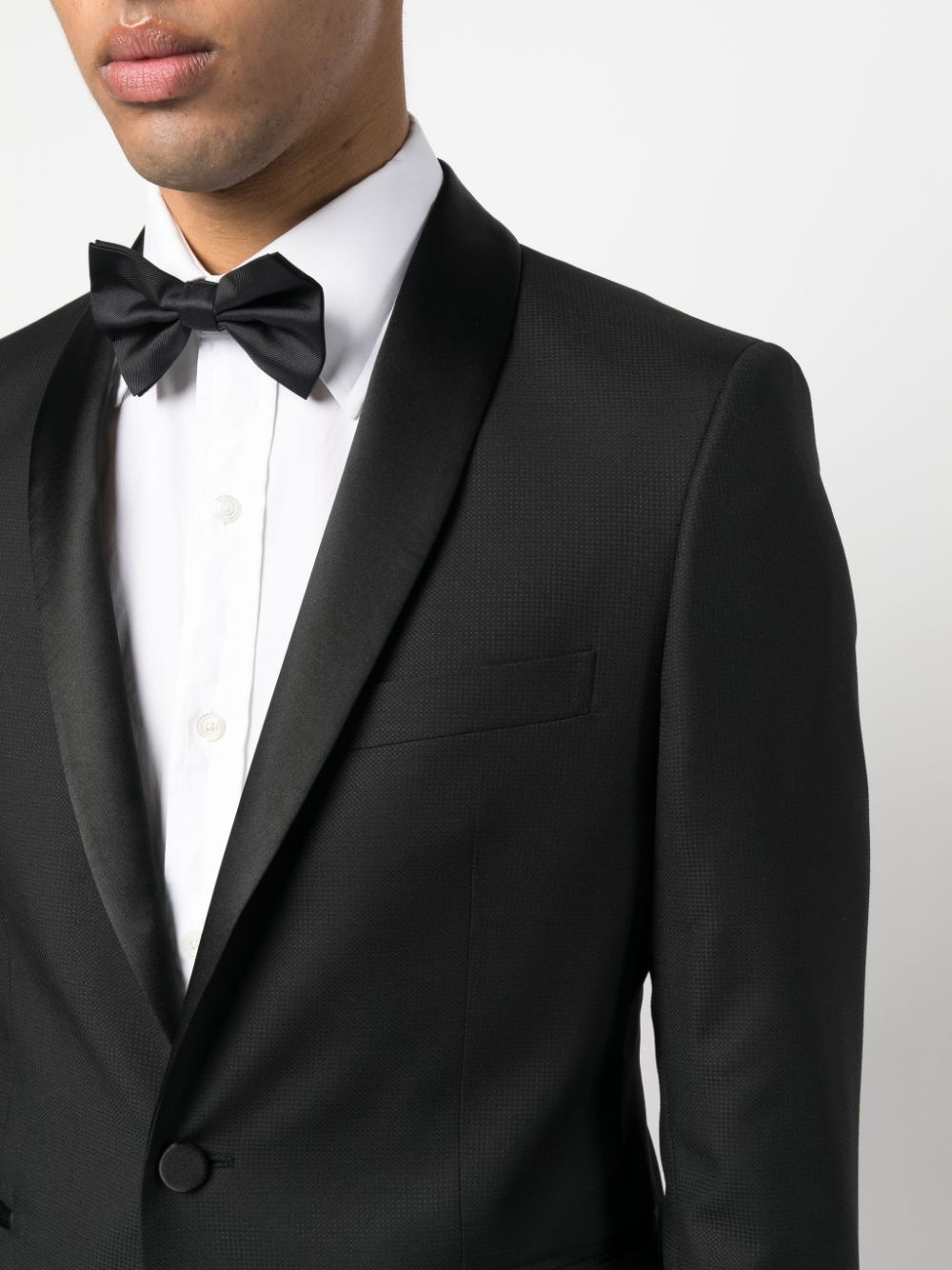 Shop Tagliatore Single-breasted Blazer In Black