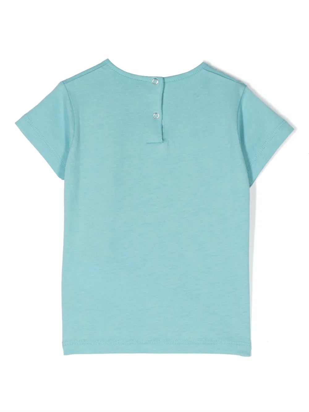 Bonton T-shirt met logoprint - Blauw