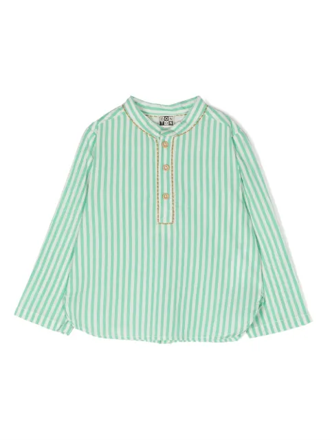 Bonton camisa con motivo de rayas