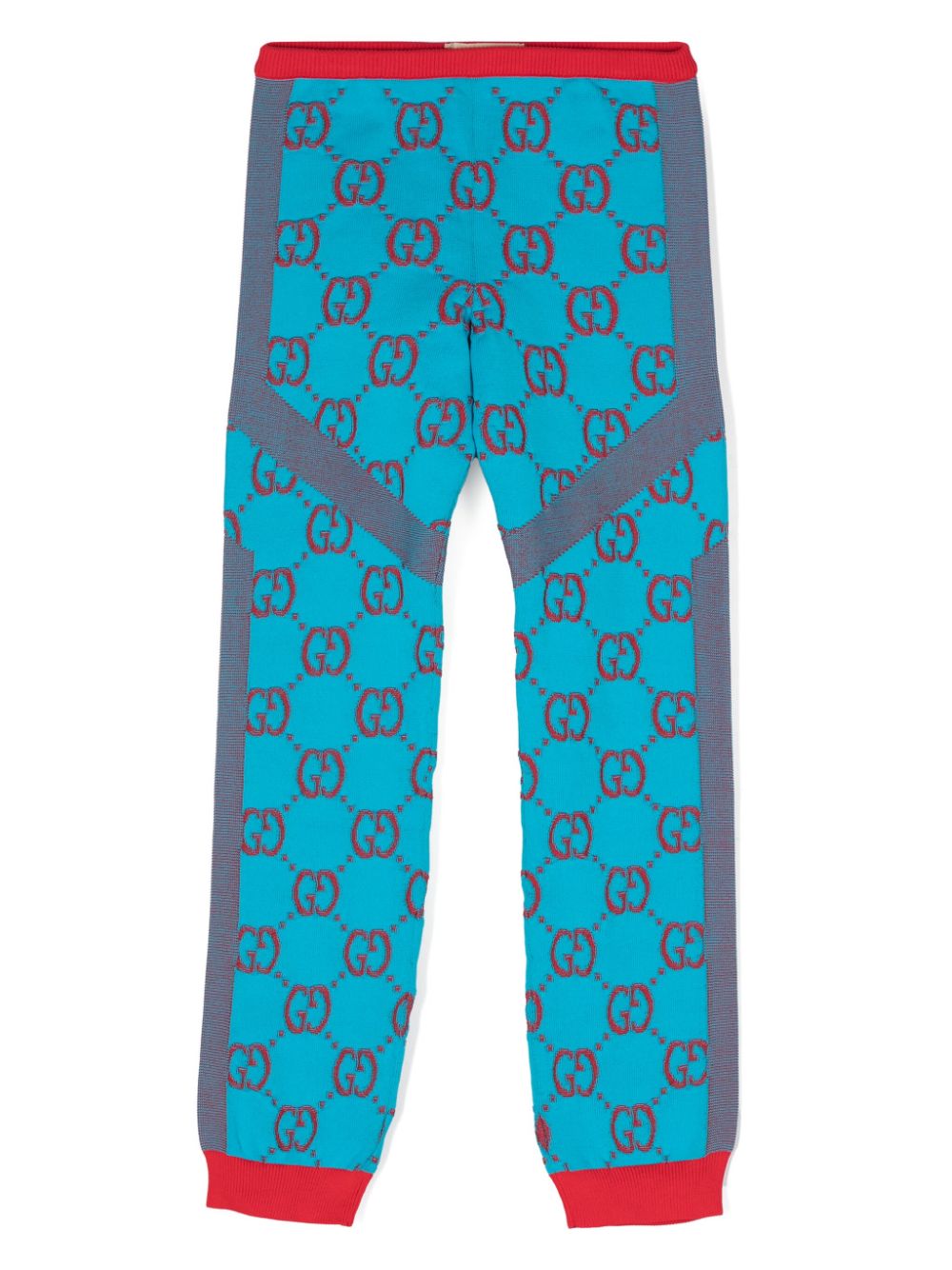 Gucci Kids GG Supreme trousers - Blue