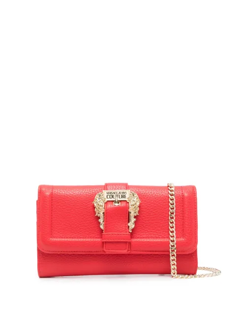 Versace Jeans Couture logo-buckle crossbody bag