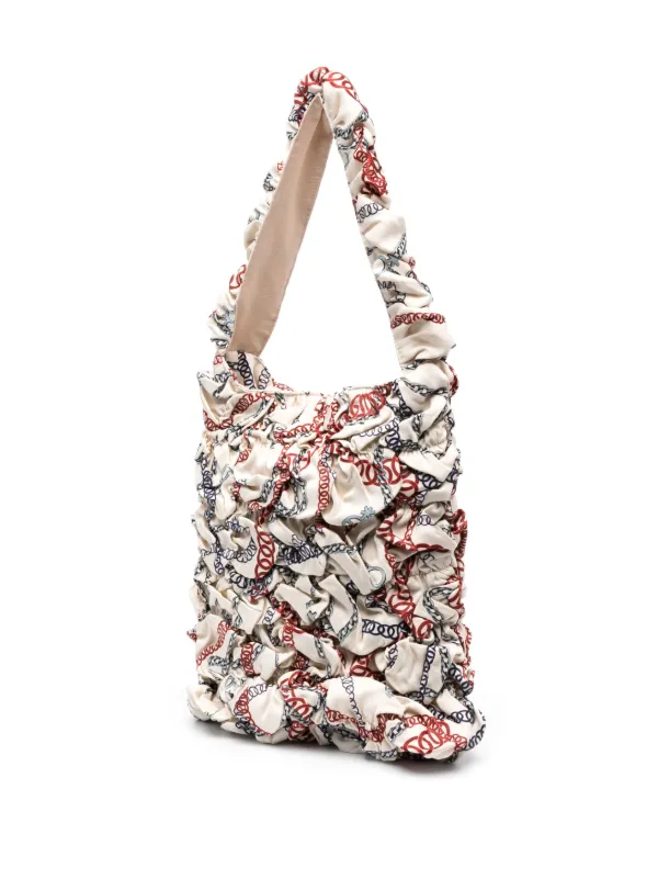 Charles Jeffrey Loverboy chain-print Crinkled Tote Bag - Farfetch