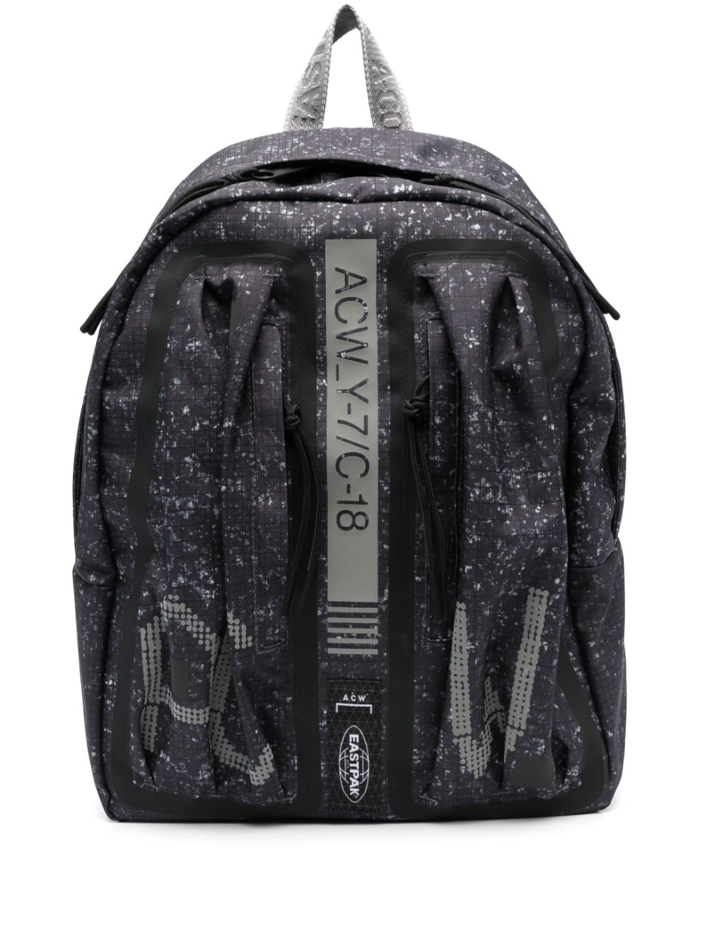 A-COLD-WALL* x Eastpak logo-print backpack - Grey
