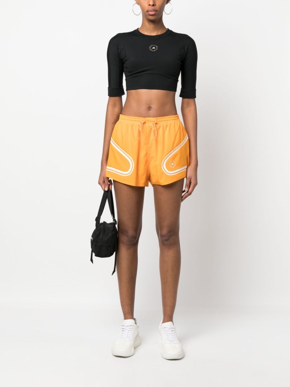 adidas by Stella McCartney Shorts met print - Oranje