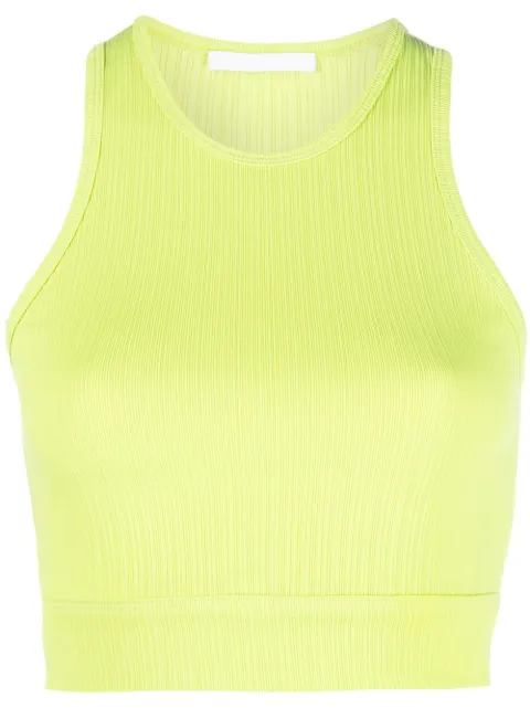 Helmut Lang ribbed cropped top