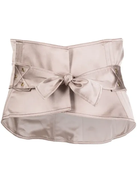 Gucci Pre-Owned 2000s strapless cropped top
