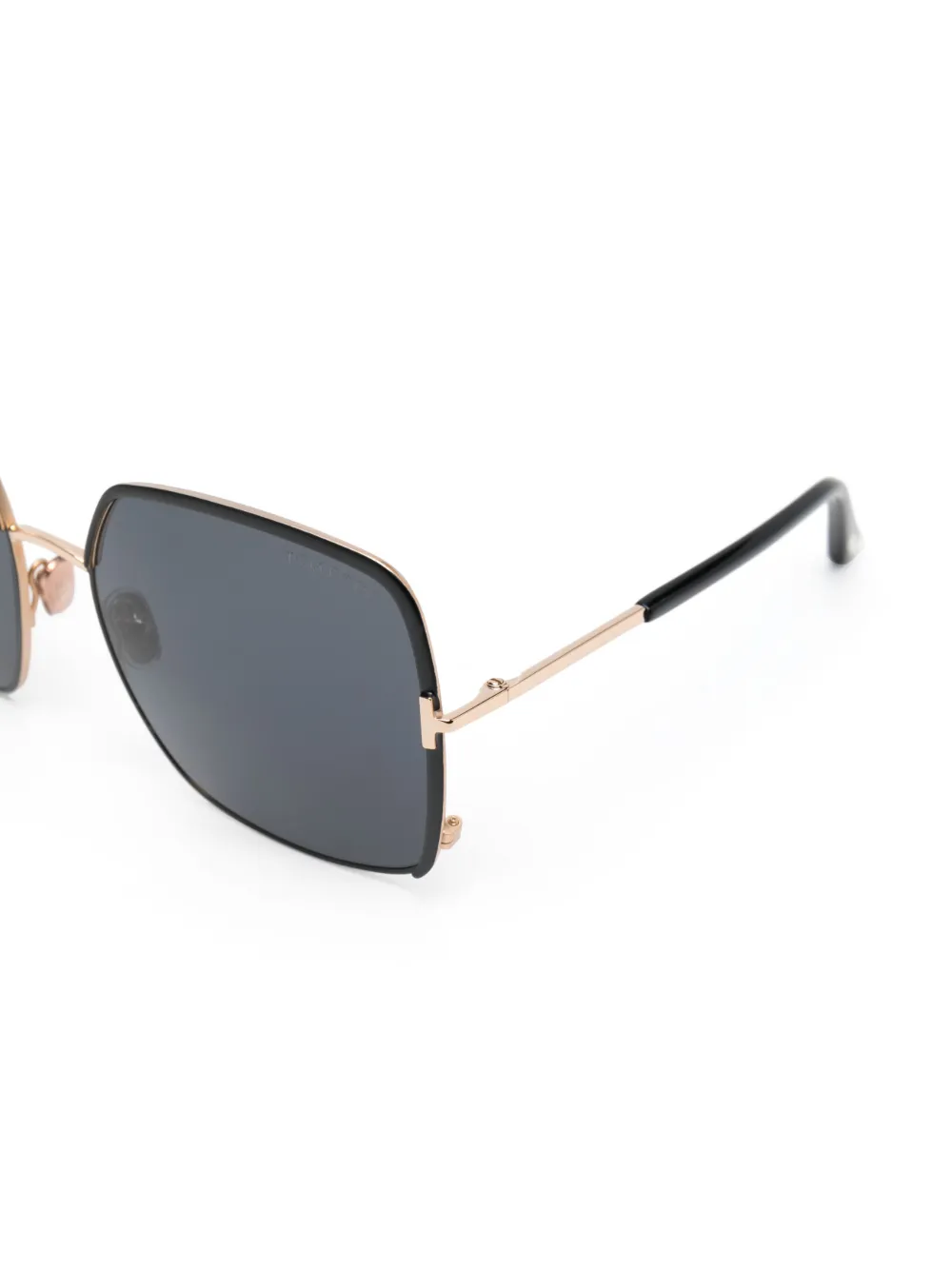 Tom Ford Square-frame Sunglasses In Black