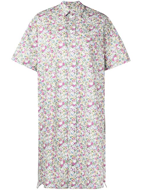 A.P.C. Kleid mit Blumen-Print