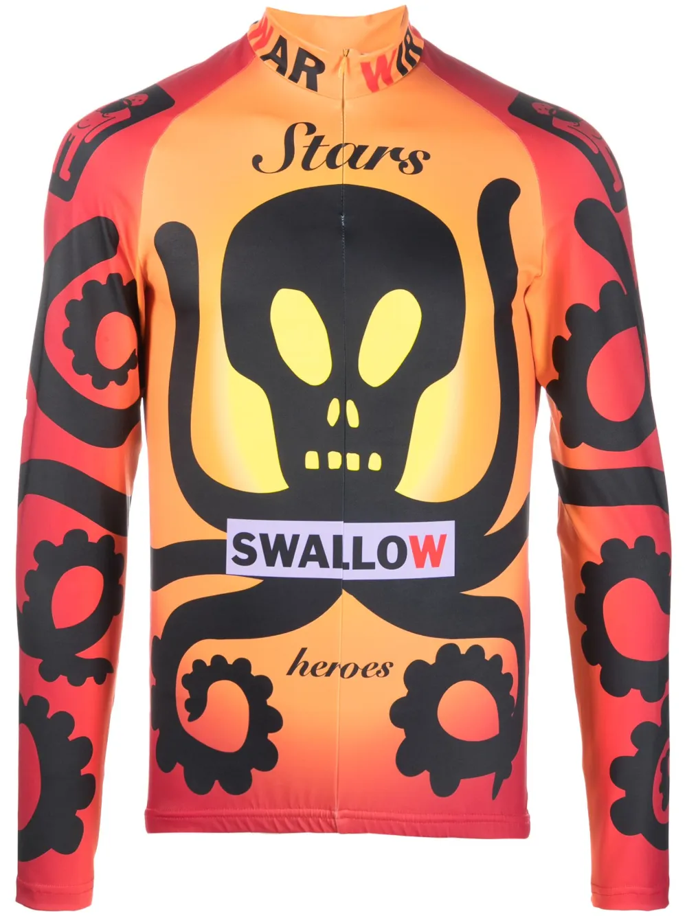 Walter Van Beirendonck graphic-print long-sleeved T-shirt - Red