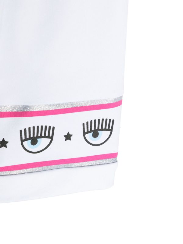 Chiara Ferragni Kids logo-tape Casual Dress - Farfetch