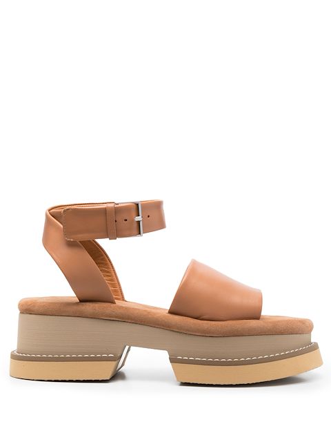 Robert Clergerie platform-sole ankle-strap sandals