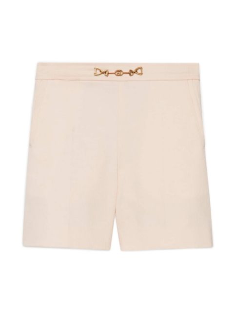 Gucci Kids - Double G plaque shorts