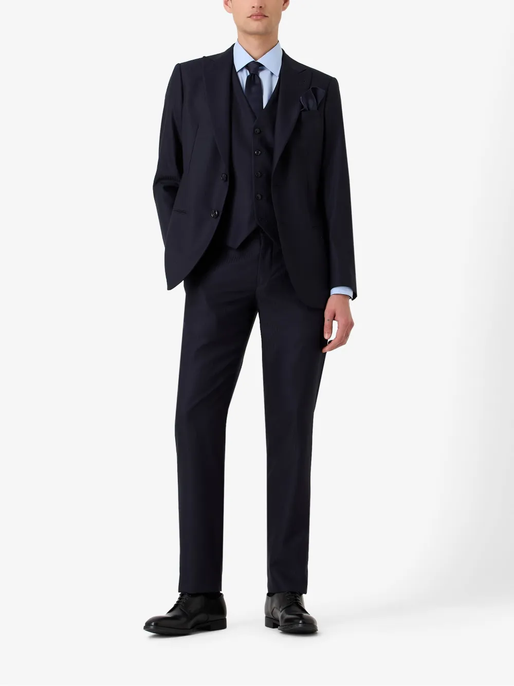 Giorgio Armani Button-up overhemd - Blauw