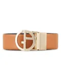 Giorgio Armani two-tone reversible belt - Brown