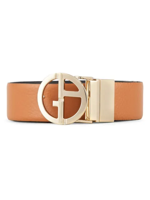 Giorgio Armani two-tone reversible belt