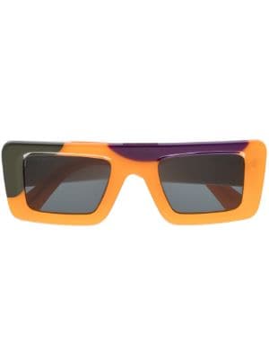 Orange discount sunglasses frames