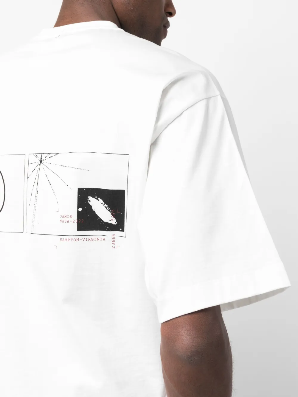 OAMC x Nasa graphic-print T-shirt - Farfetch