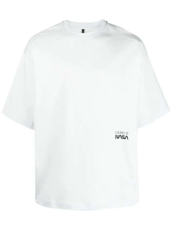 ☆OAMC☆Moon 半袖 Tシャツ 正規品 OAMC x Nasa ムーンプリント Tシャツ | ホワイト | FARFETCH JP