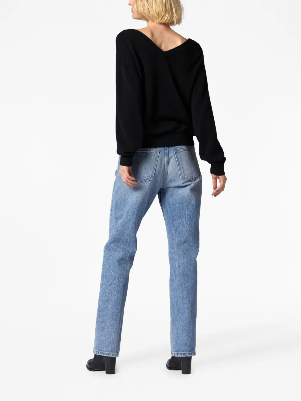 EQUIPMENT V-NECK CASHMERE JUMPER