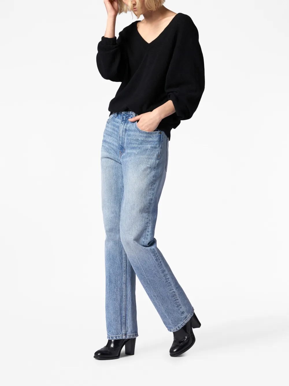 EQUIPMENT V-NECK CASHMERE JUMPER