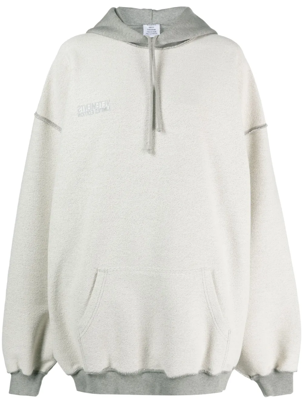 VETEMENTS inside out Hoodie Farfetch