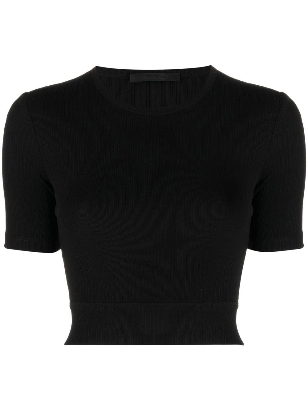 Helmut Lang Ribbed Cropped T-Shirt - Farfetch