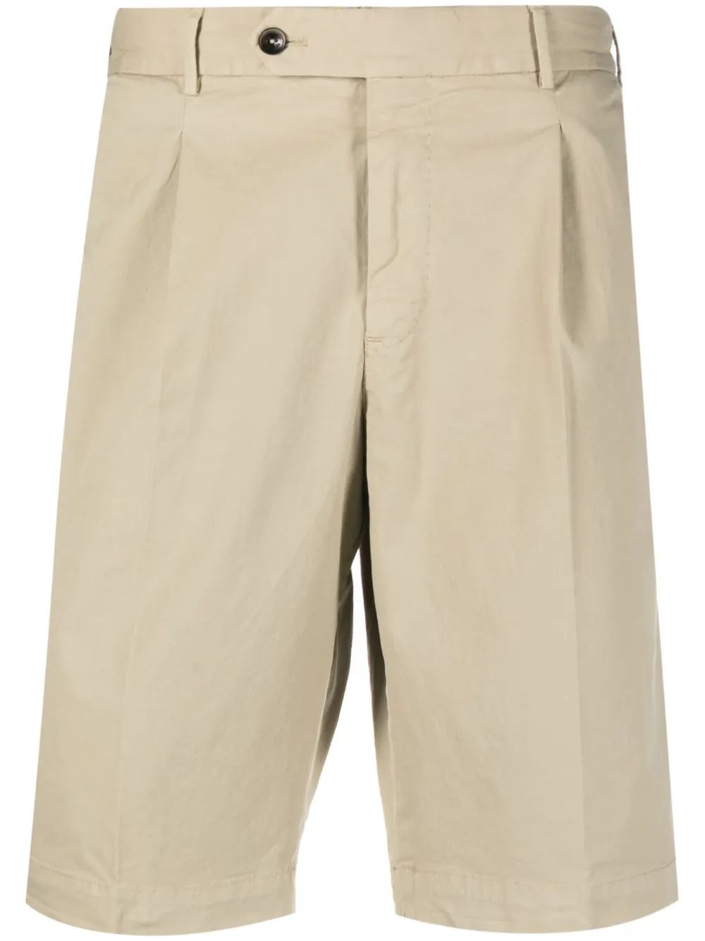 PT Torino off-centre button shorts | Neutrals | Image 1