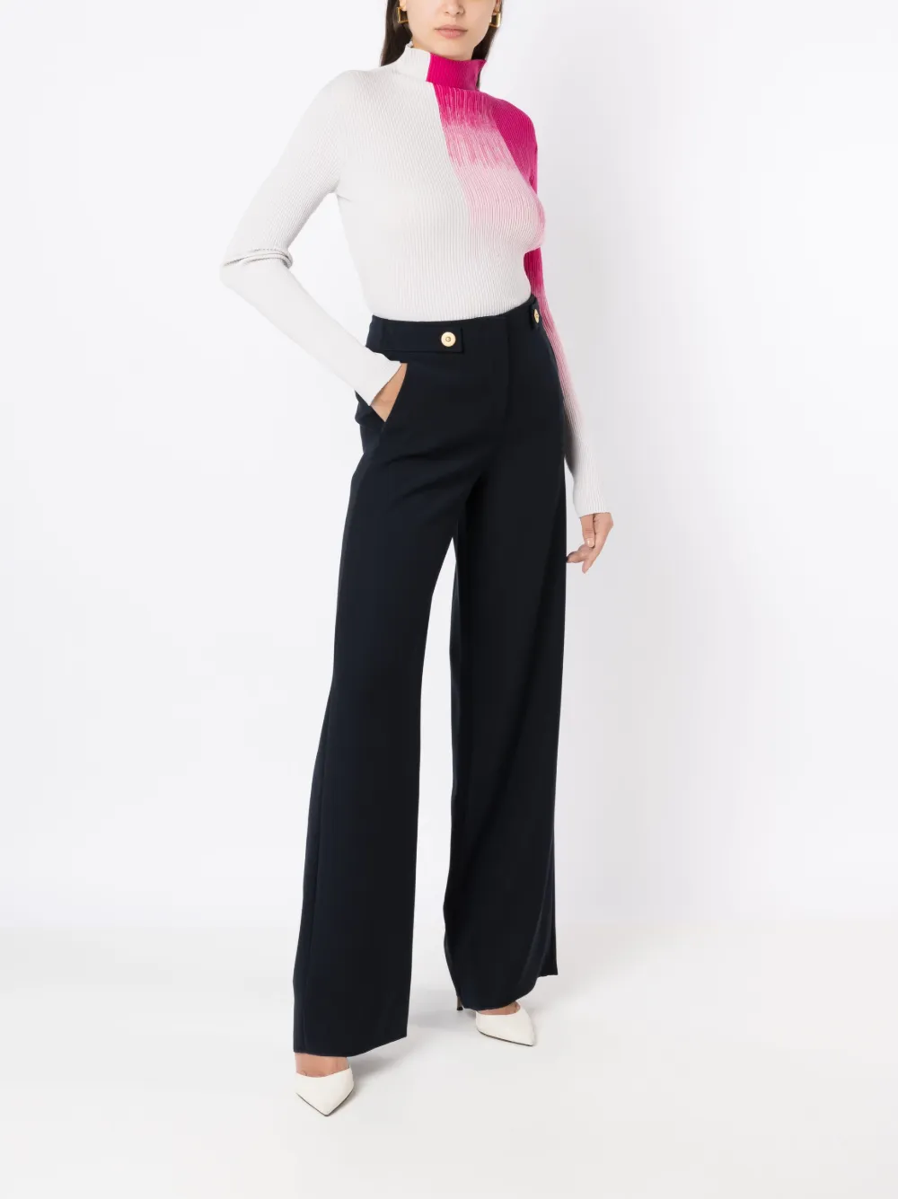 Giorgio Armani Straight broek - Blauw