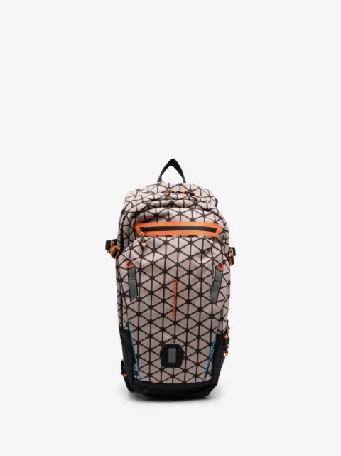 PIQUADRO mochila con logo en relieve
