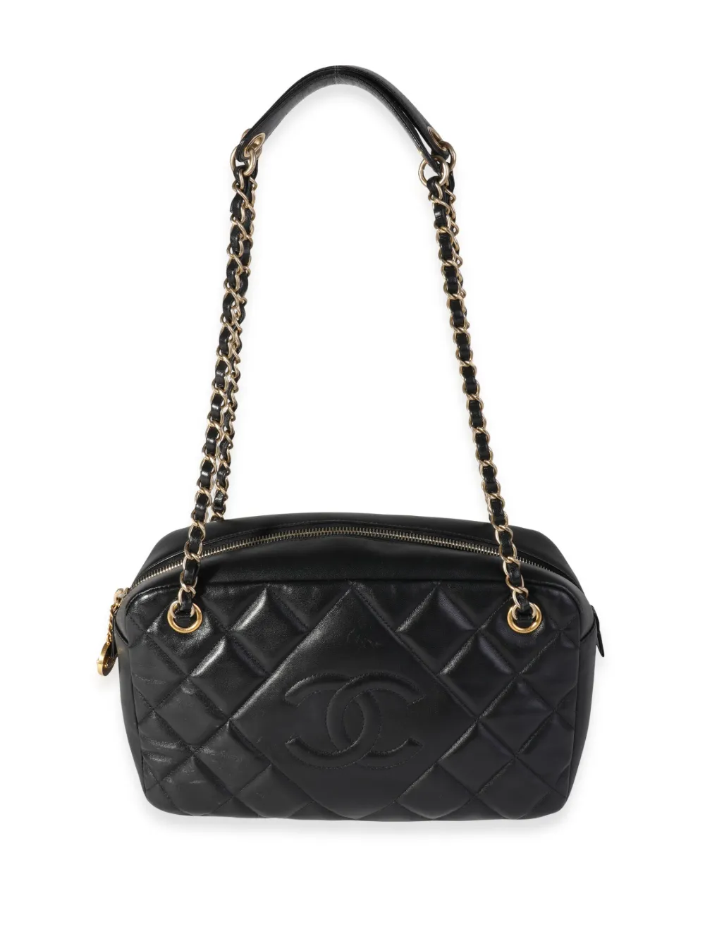 chanel diamond cc camera bag