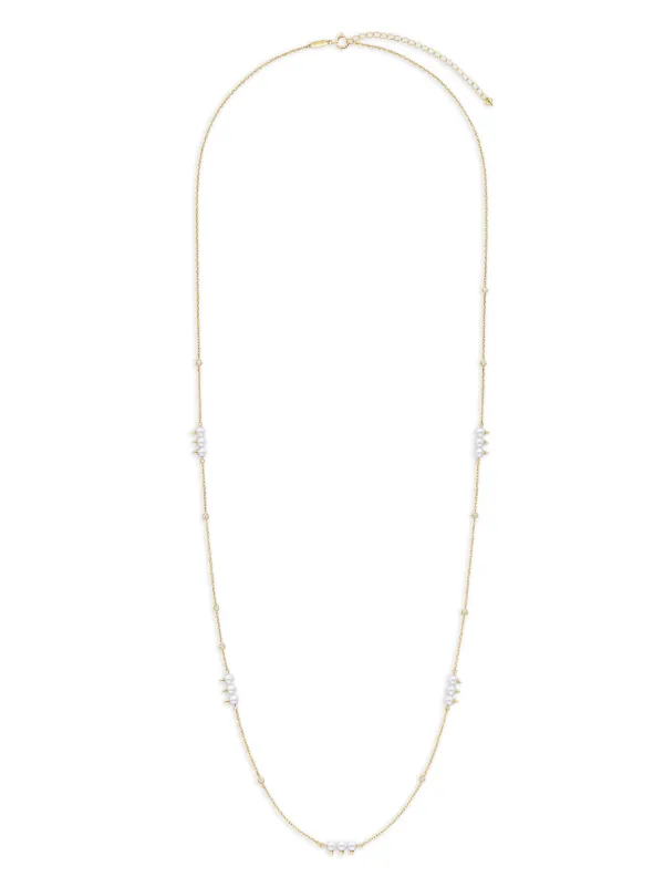 TASAKI パールネックレス チェーン18K TASAKI Danger Neo パール ネックレス 18Kイエローゴールド