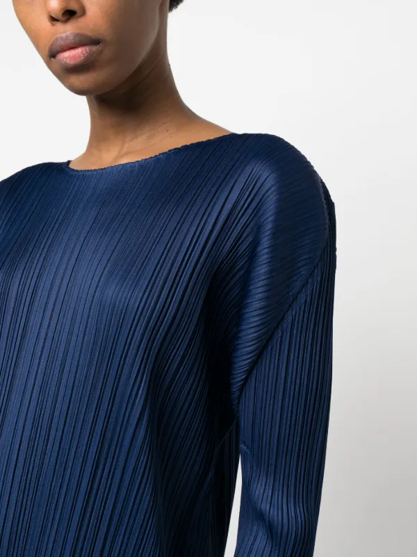 Pleats Please Issey Miyake Pleated mid-length Dress - Farfetch