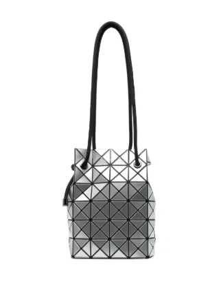 Bao Bao Issey Miyake geometric panelled Wring Bucket Bag Silver FARFETCH IE