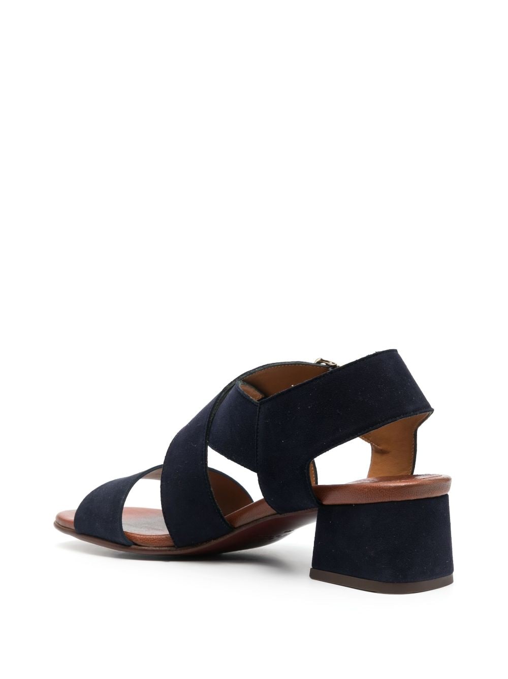 Shop Chie Mihara Ankle-strap Leather Sandals In Blau
