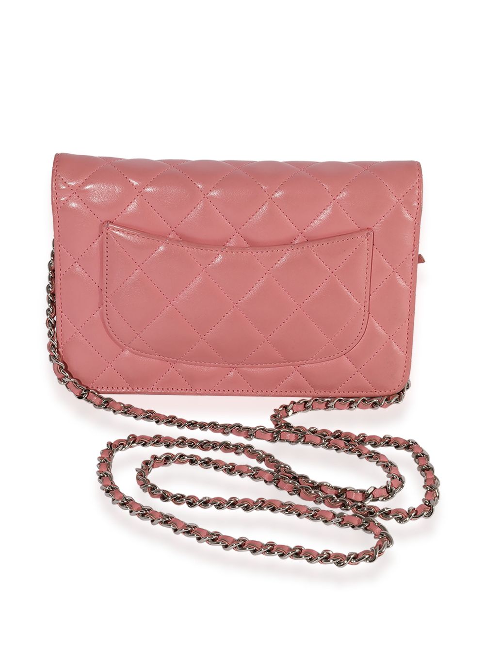 CHANEL Pre-Owned 2012 gewatteerde portemonnee - PINK