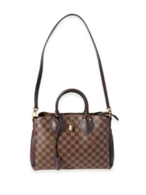 Louis Vuitton 2018 Pre-owned Damier Ebene Speedy Bandouliere 30 Two-Way Handbag - Brown