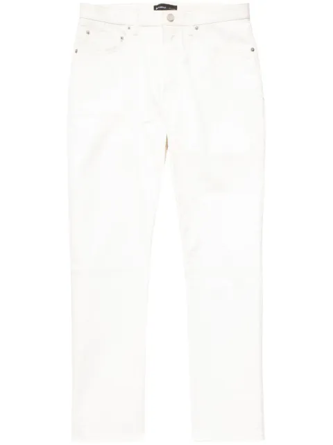 Purple Brand straight-leg leather trousers