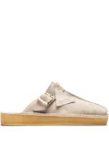 Clarks Trek buckle-detail mules - Neutrals