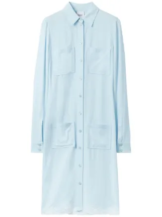 burberry blue lace dress lace-trim Shirt | line silhouette Offer+July42023 Black Tie-Strap Toddler Little Size:US8.5 - IT38.5