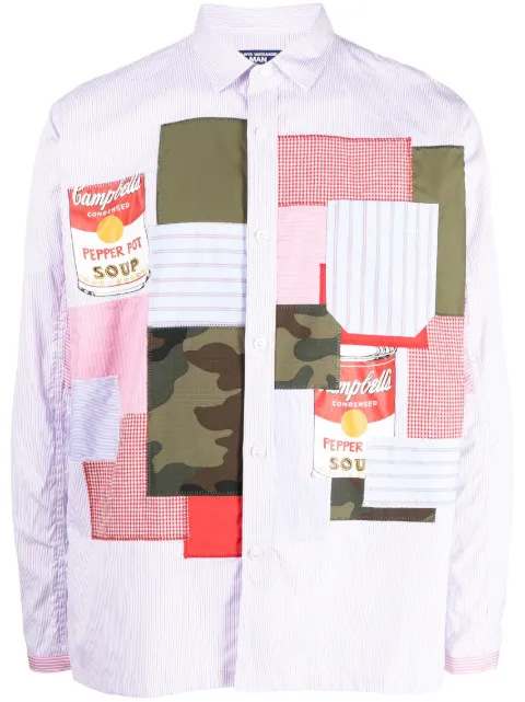 Junya Watanabe x Andy Warhol 拼贴衬衫
