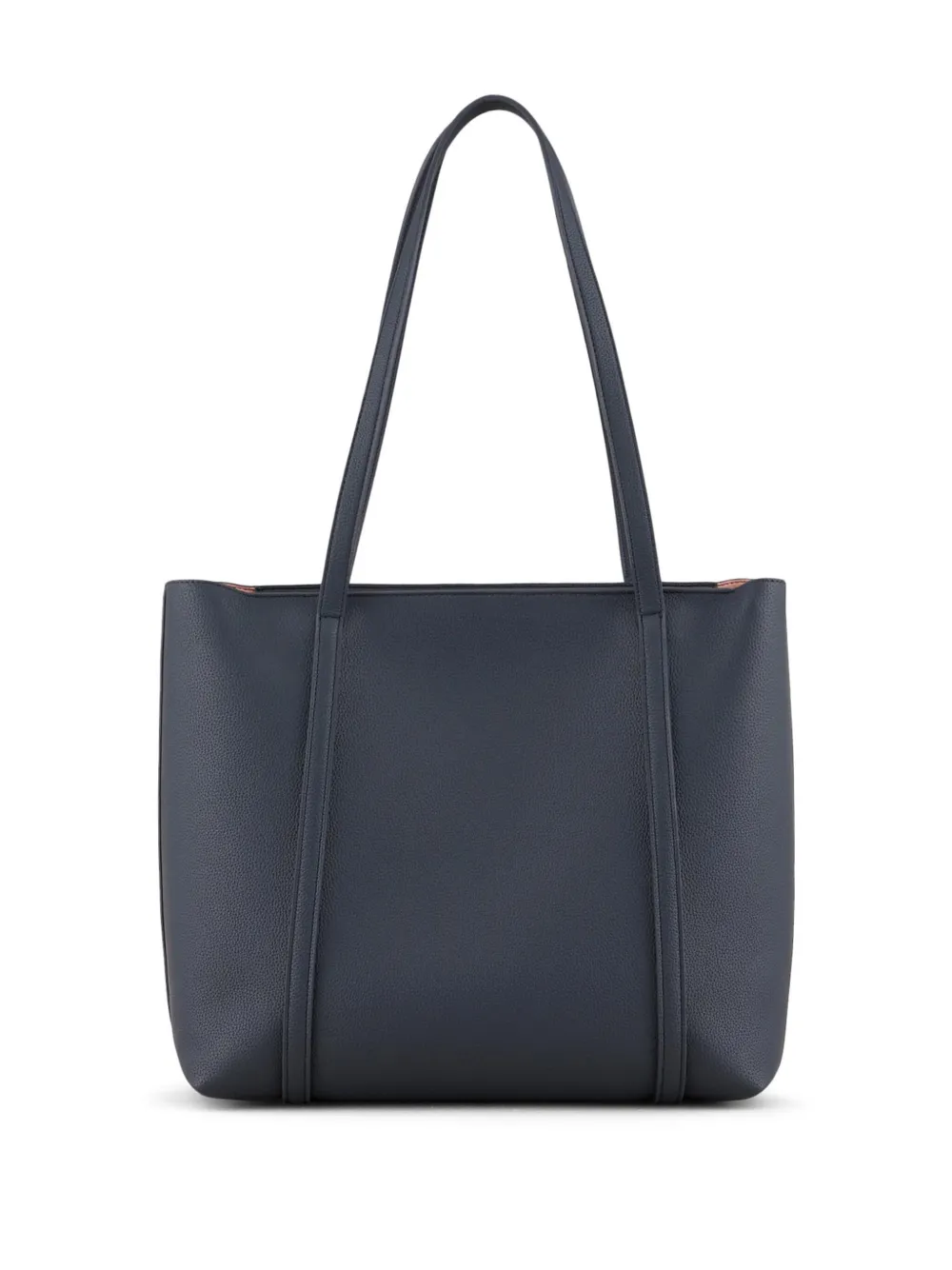 Armani Exchange Shopper met logobedel - Zwart