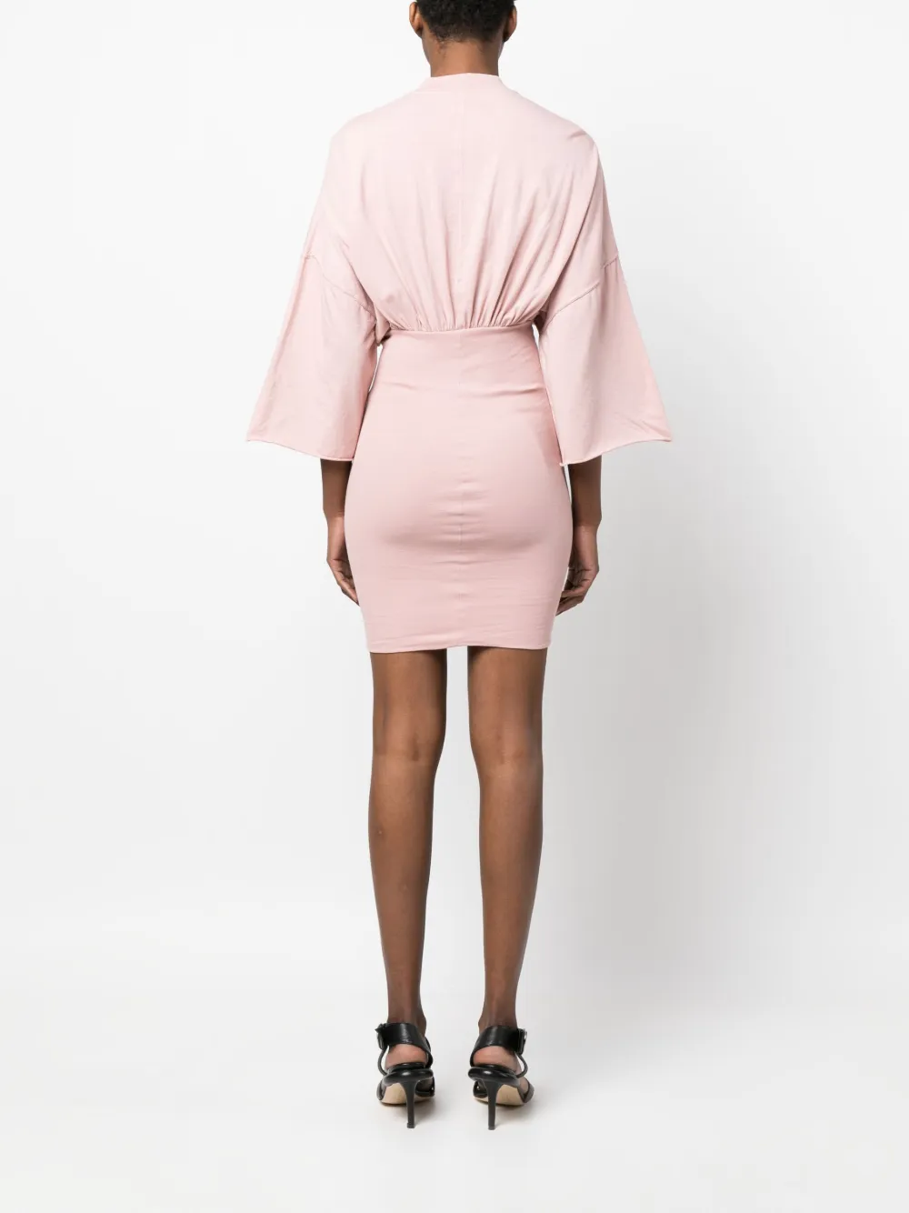 Rick Owens Drkshdw Tommy Cinchedwaist Dress In Pink ModeSens