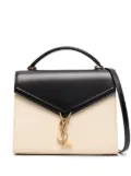 Saint Laurent Cassandra two-tone tote bag - Black