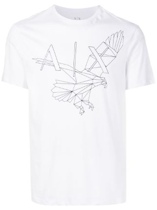 Armani Exchange logo-print short-sleeve T-shirt - Farfetch