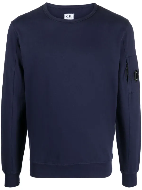 C.P. Company Lens patch Fleece Sweatshirt Farfetch