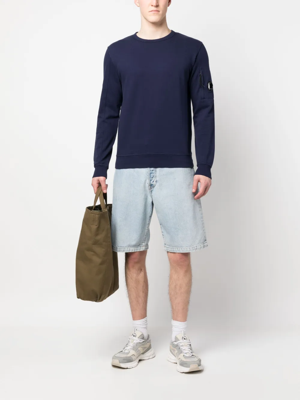 C.P. Company Fleece sweater - Blauw